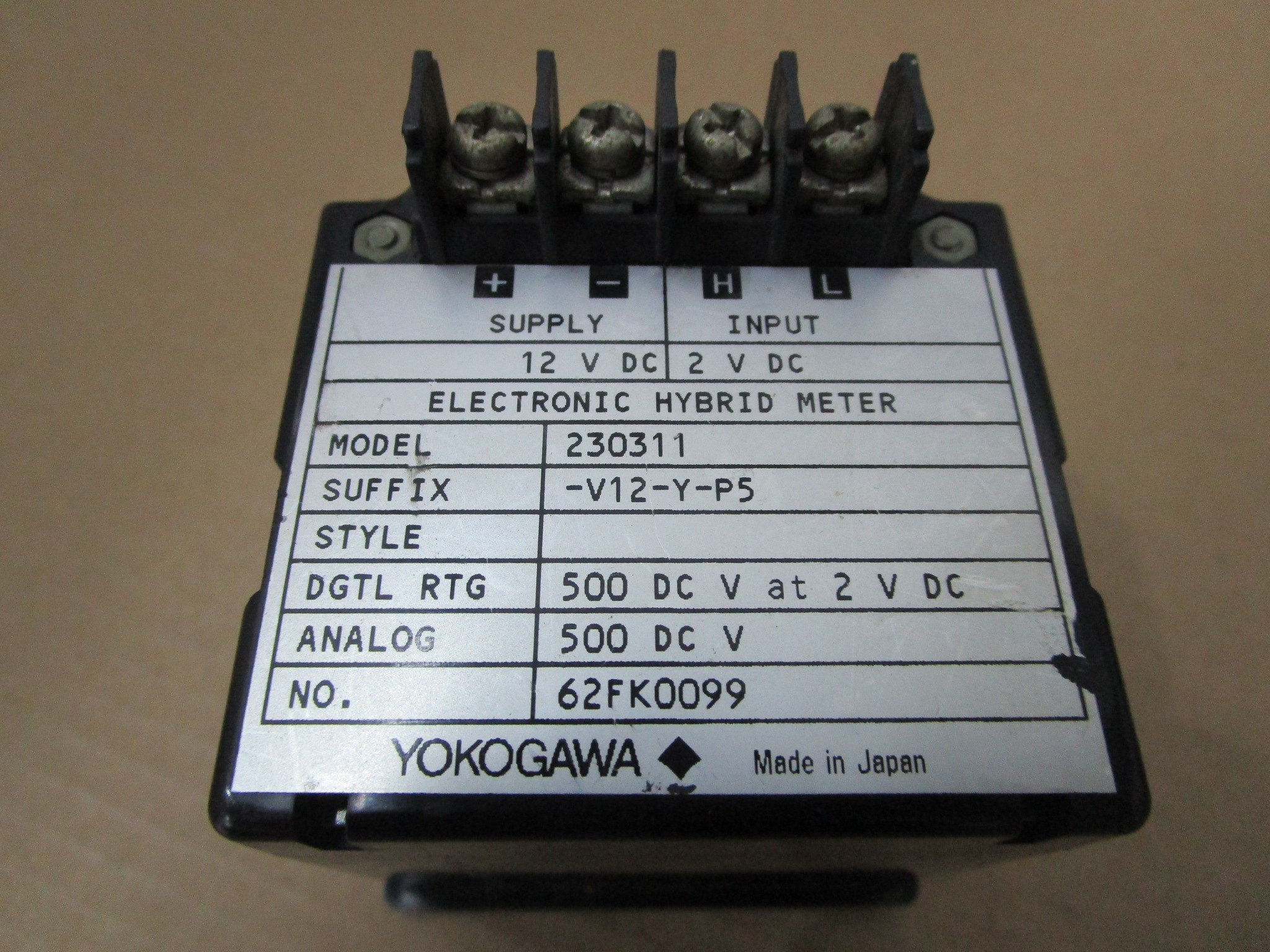YOKOGAWA-230311 模块
